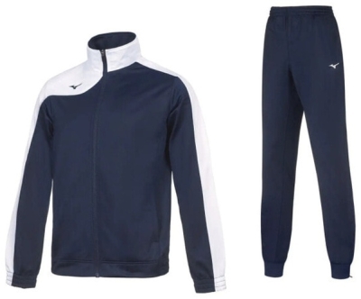 (EU) Комплект для мальчиков Kobe Knitted Mizuno Tracksuit Junior, Синий (140 см)