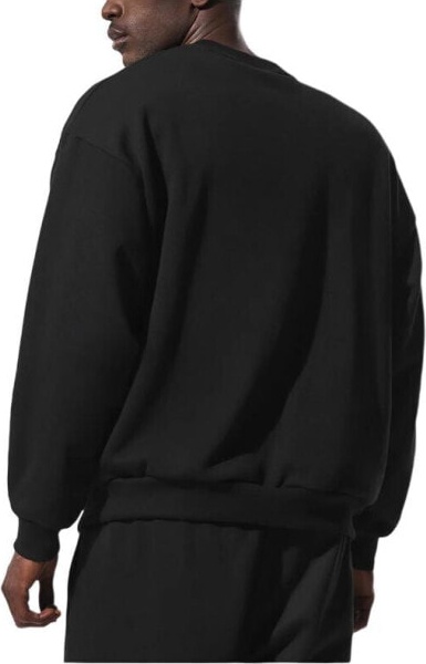 (CN) Свитшот Alo Yoga Accolade Crew Neck Pullover, Чёрный (S)