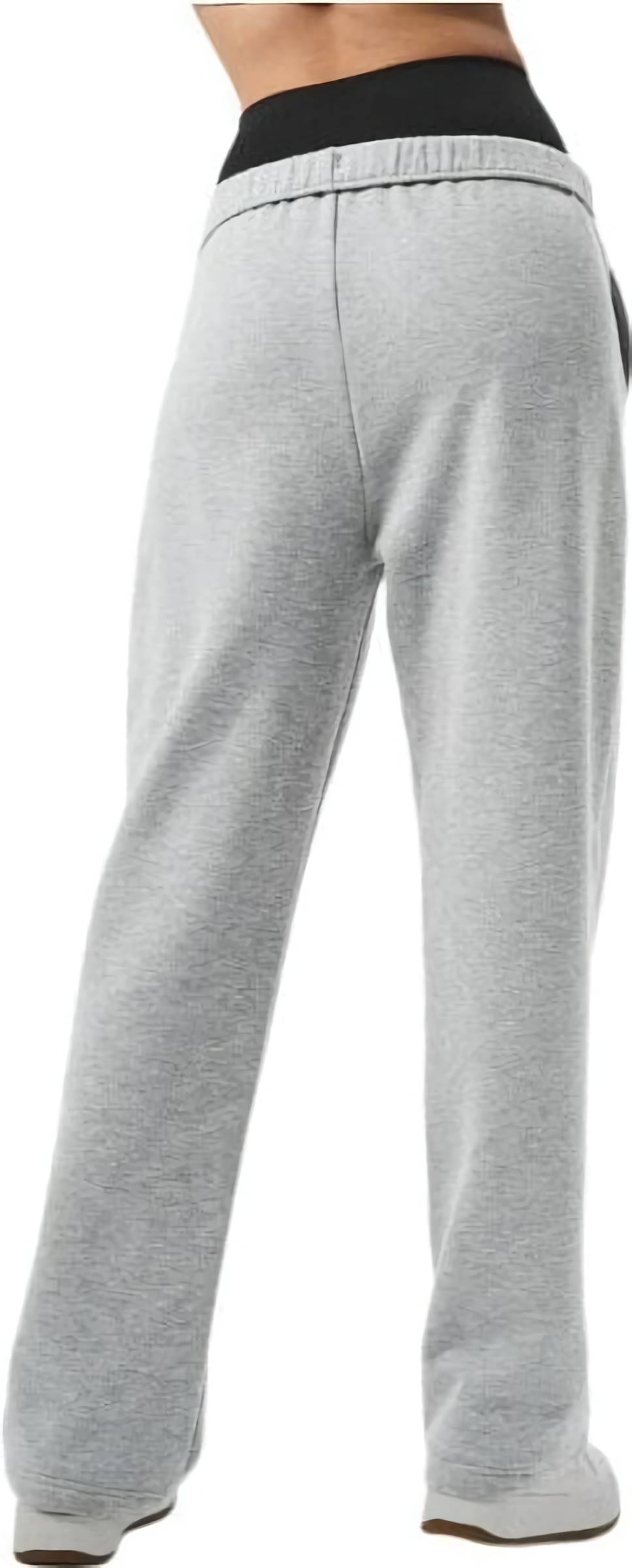 (CN) Брюки женские Alo Yoga Accolade Straight Leg, Серые (XL)