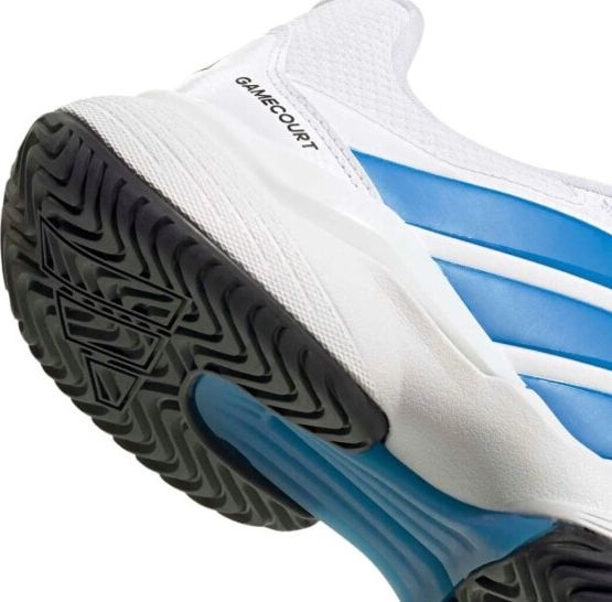 (EU) Кроссовки мужские Adidas Gamecourt 3 M, Белые (р. 40 2/3)