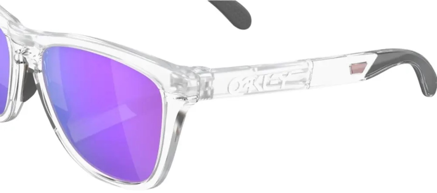 Очки солнцезащитные Oakley Frogskins Range Matte Clear Prizm Violet, Прозрачный/Фиолетовые Линзы