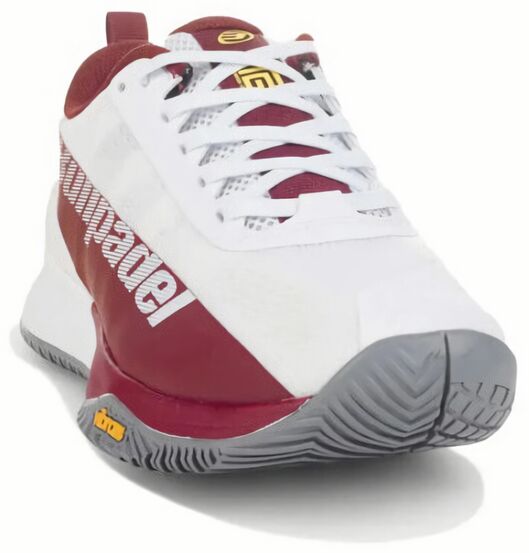 (EU) Кроссовки мужские Bullpadel Xplo Vibram 25I, CZ71028000, Бело-Красные (р. 46)