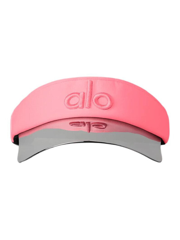 Alo Yoga Polyester Hats & Caps Unisex Fluorescent Bubblegum Pink