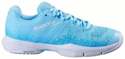 (EU) Кроссовки женские Babolat Sensa, 3A1F25C757, Светло-Синие (р. 38,5)