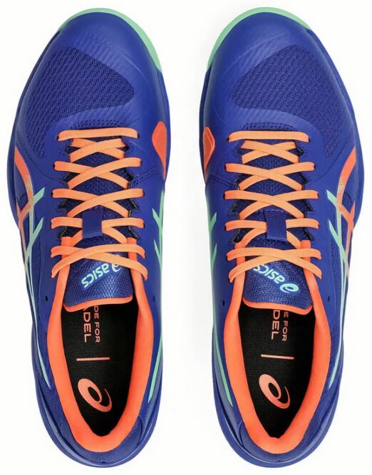 (EU) Кроссовки мужские Asics Solution Swift FF 2, 1041A465 401, Синие/Оранжевые (р. 43,5)