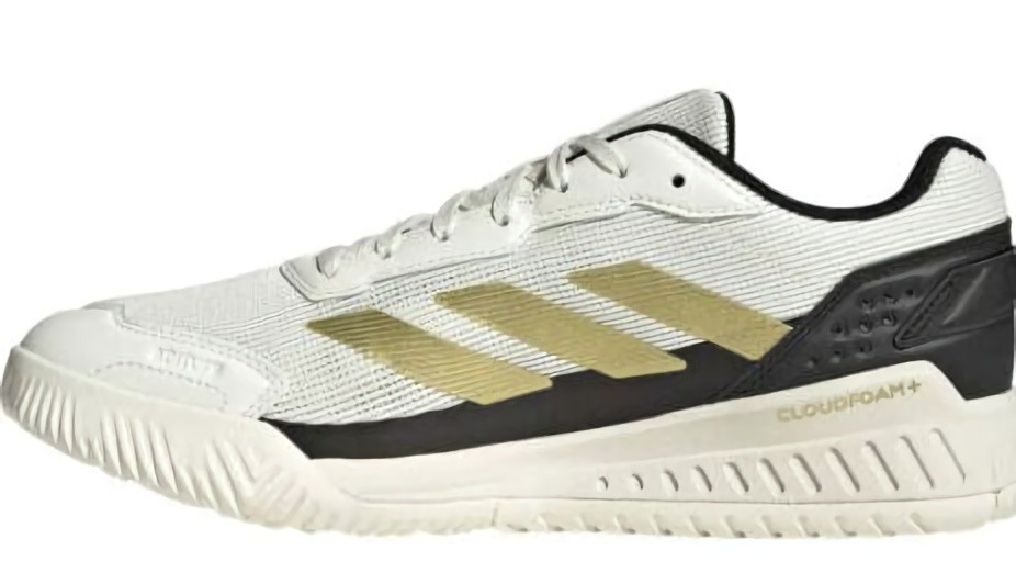 (EU) Кроссовки мужские Adidas Courtquick Padel M, Золотистые (р. 42 2/3)