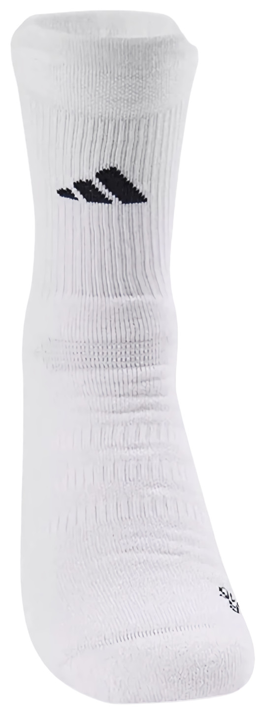 Носки женские длинные Adidas Crew Sock, Белые/Черные (р.37-39)