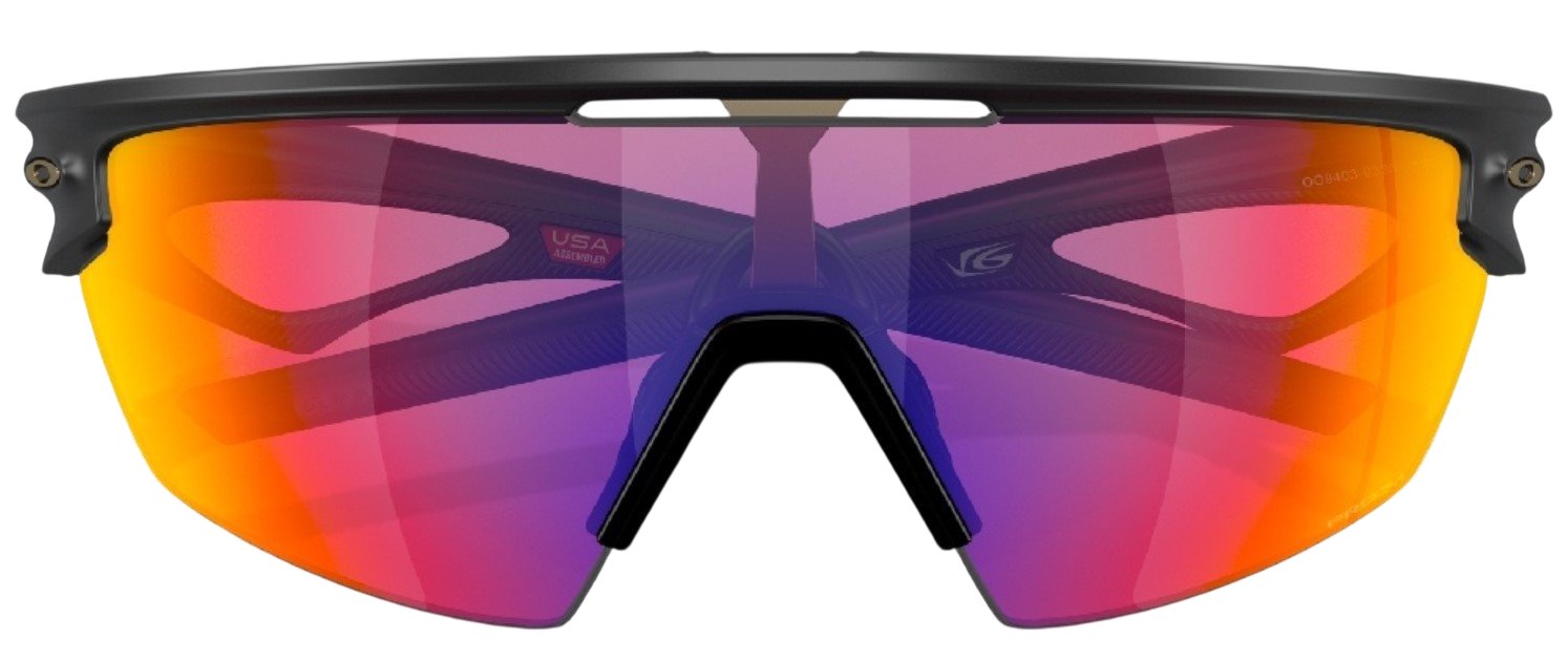 Очки солнцезащитные Oakley Sphaera Matt Black/Prizm Road, Черный/Мультицветные Линзы