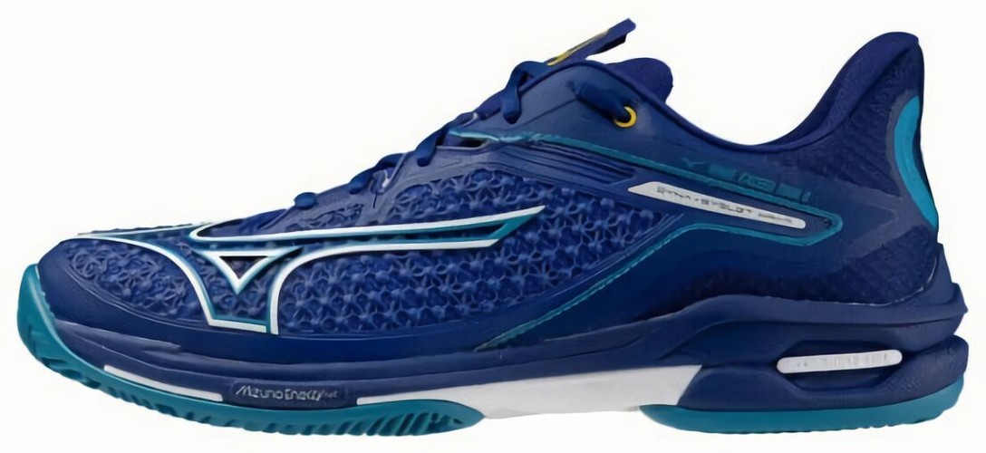 (EU) Кроссовки мужские Mizuno Wave Exceed Tour 6 CC, 61GC2474, Тёмно-Синие (р. 45)