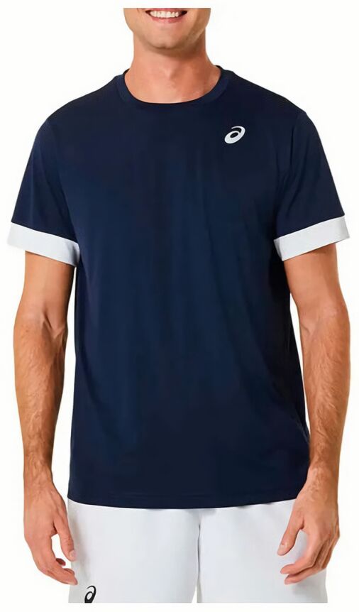 (EU) Футболка мужская Asics Court SS Top 2041A255, Синяя (S)