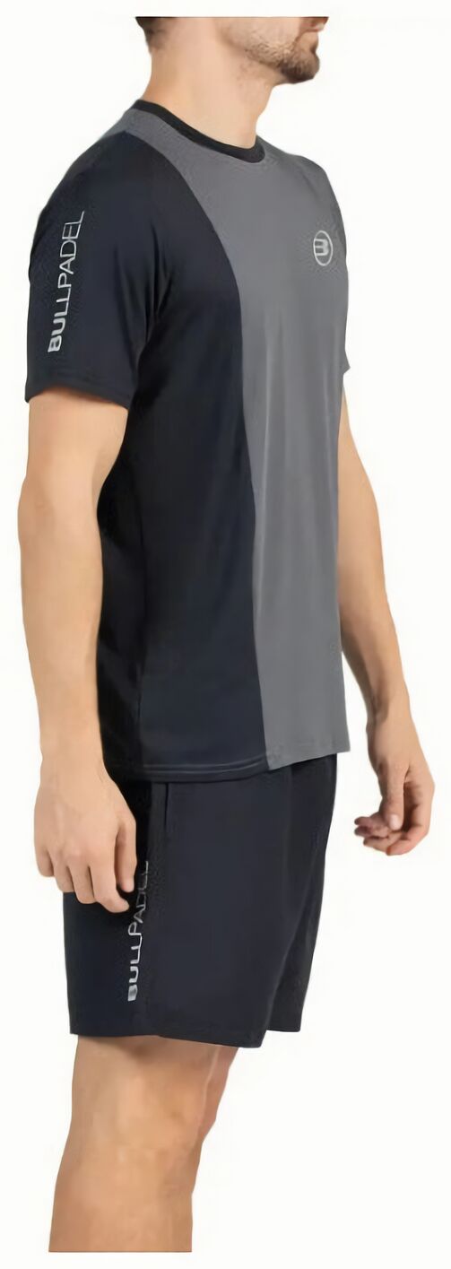 (EU) Футболка мужская Bullpadel Palancos, Серая (2XL)
