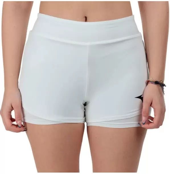 (EU) Шорты женские Mizuno Flex, Белые (XL)