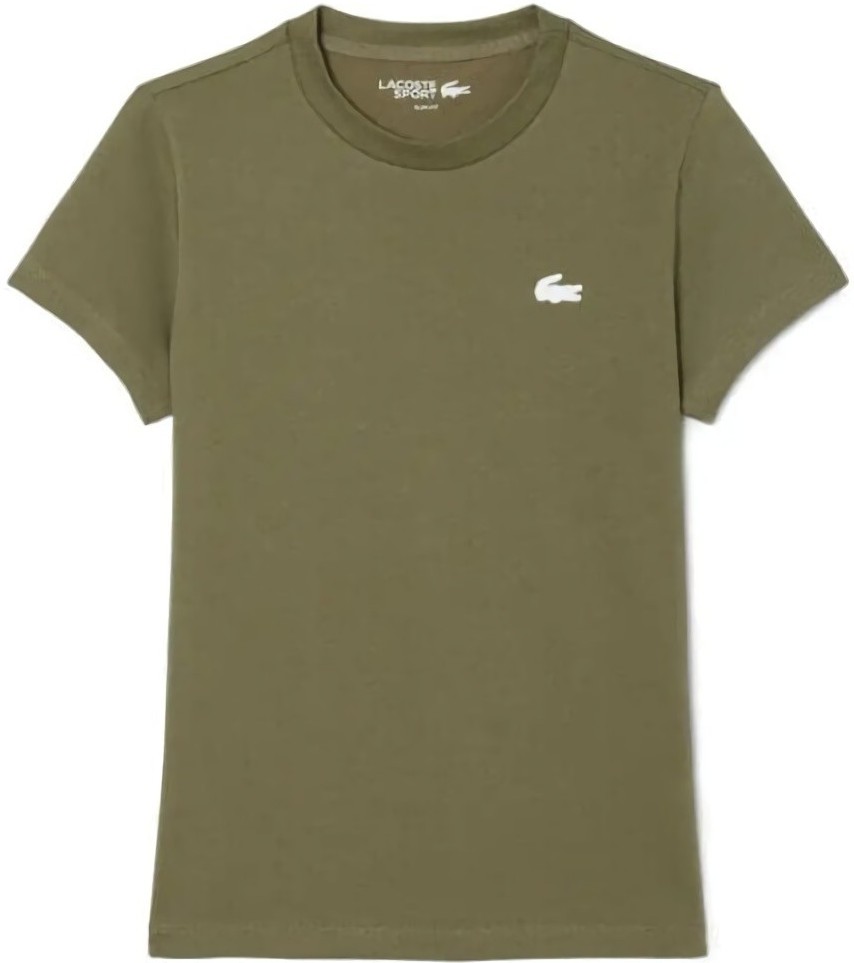 (EU) Футболка женская Lacoste Core Performance, Зеленая (р. 38)