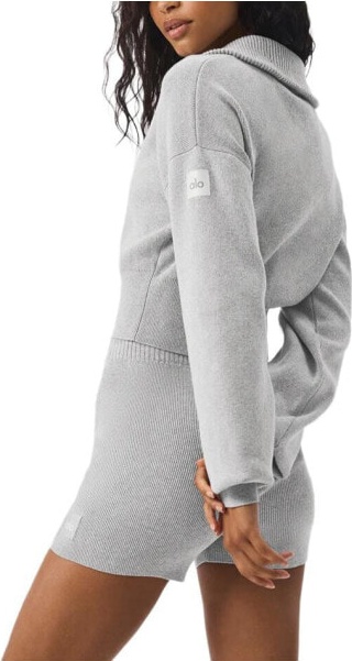 (CN) Куртка женская спортивная Alo Yoga 191677469075, Серая (M)