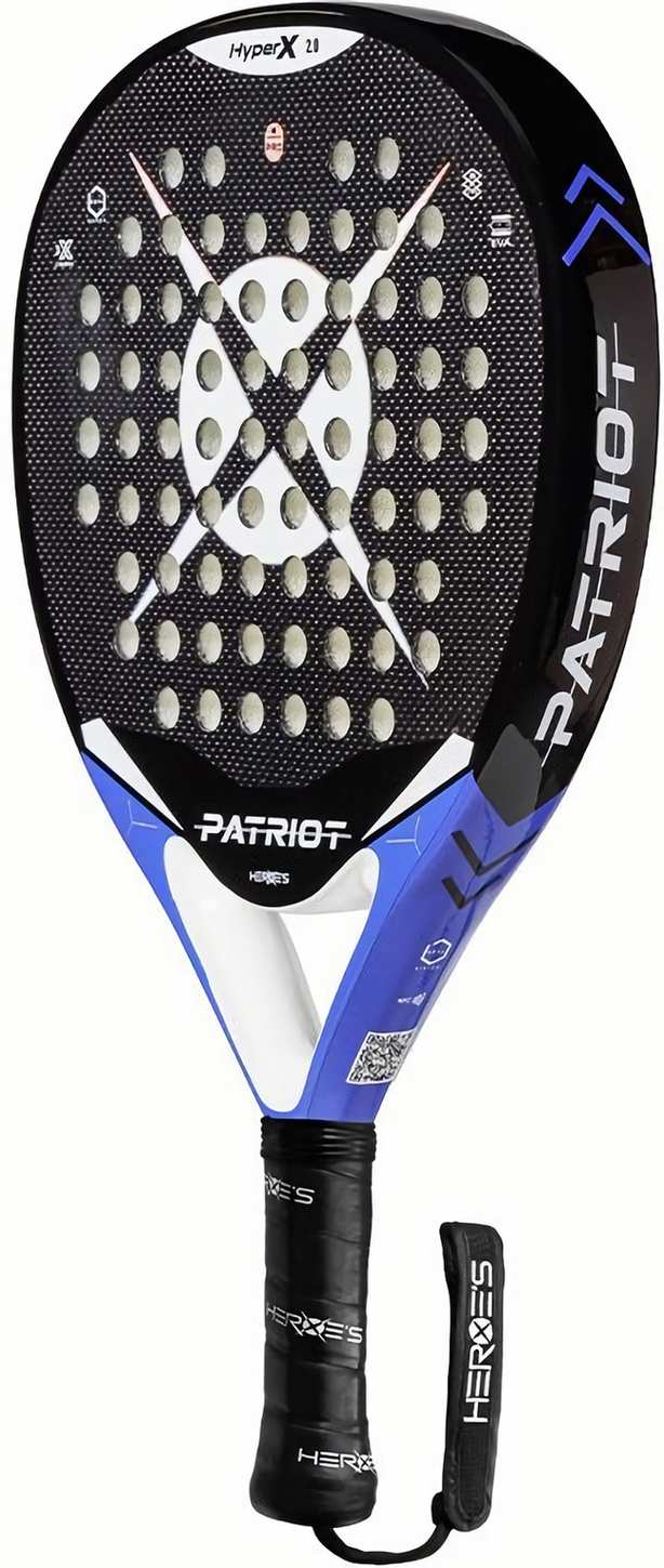Ракетка для падел тенниса Heroe's 2024 #Patriot Hyper