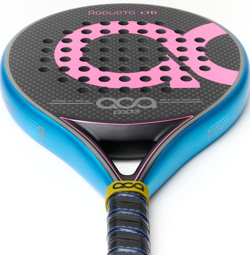 Ракетка для падел тенниса Aca Padel Roqueta Pink LTD