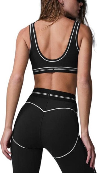 (CN) Топ женский Alo Yoga Sports Underwear Women's, Чёрный (S)