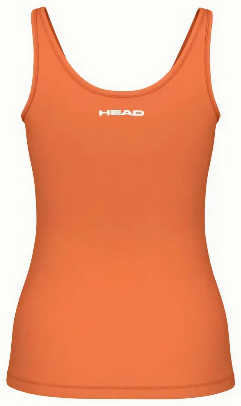 (EU) Майка женская Head Spirit II, Оранжевая (S)