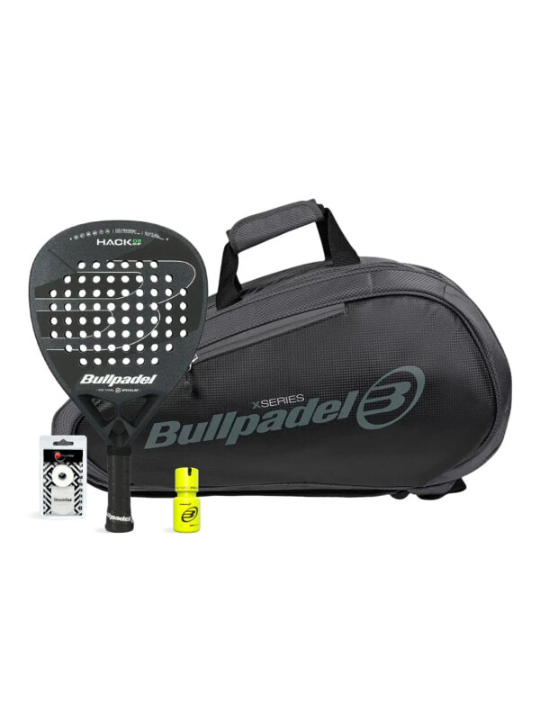 Набор для падел-тенниса Bullpadel Hack 03 + Avant 2 + Dry grip