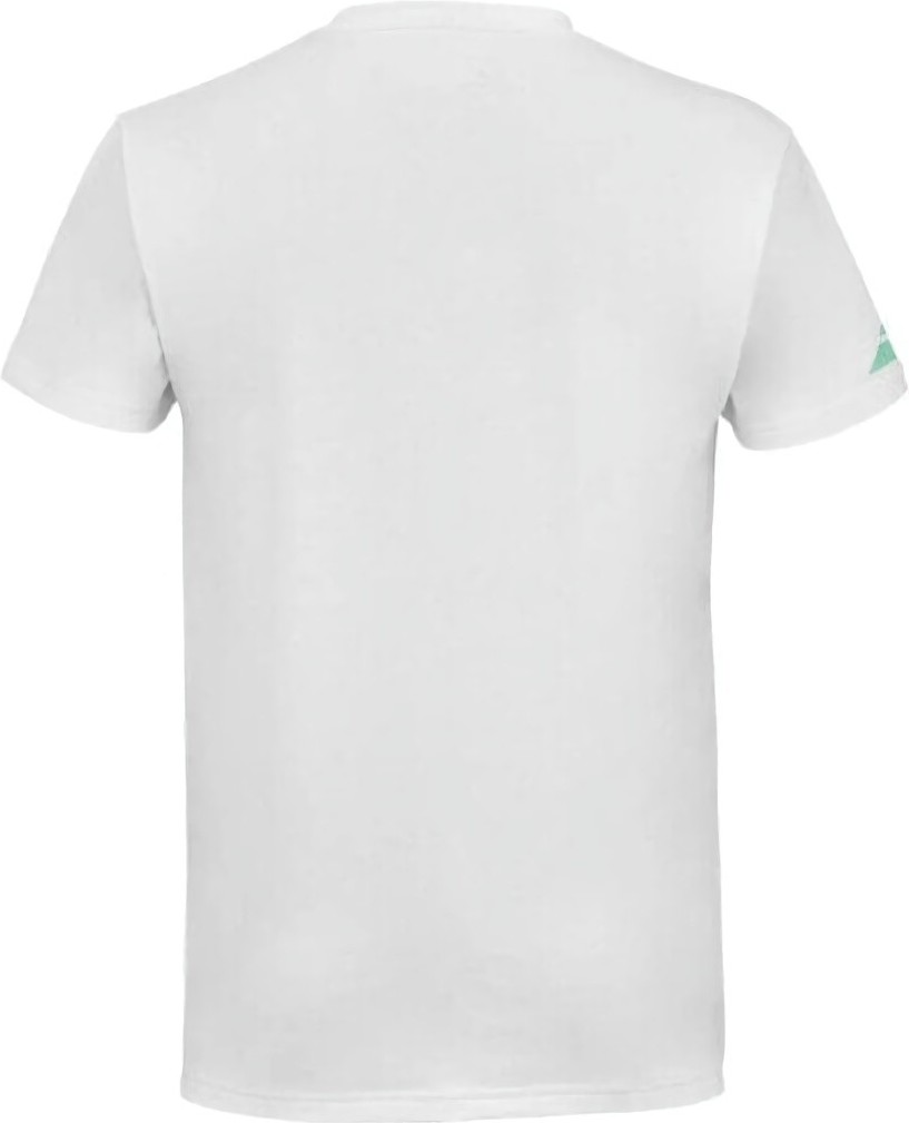 (EU) Футболка мужская Babolat Cotton Tee 6MS24441, Белая (S)
