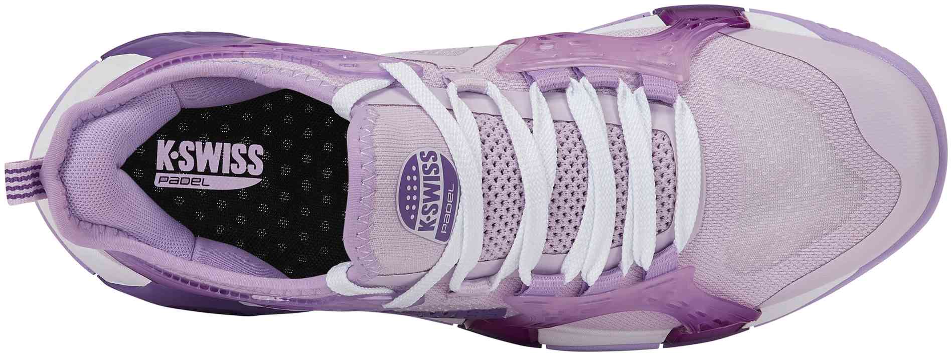 Кроссовки женские K-Swiss K-Frame Padel FW26, Сиреневые/Белые (р. 35,5)