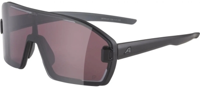 Очки солнцезащитные Alpina Bonfire Mag Q Black Matt/Pink/Black, Черный Матовый/Розовый
