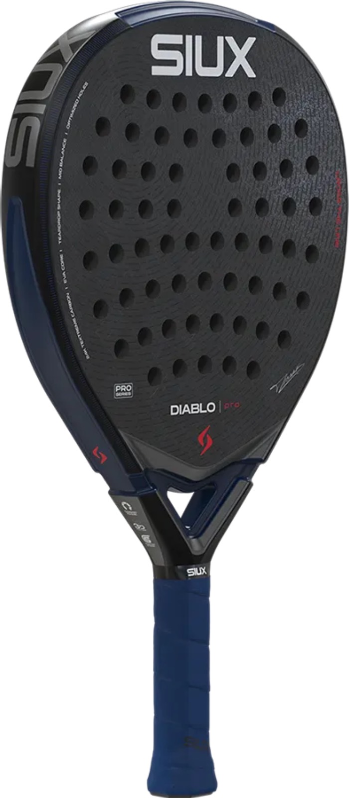 Ракетка для падел тенниса Siux Diablo Pro Night Blue 2026
