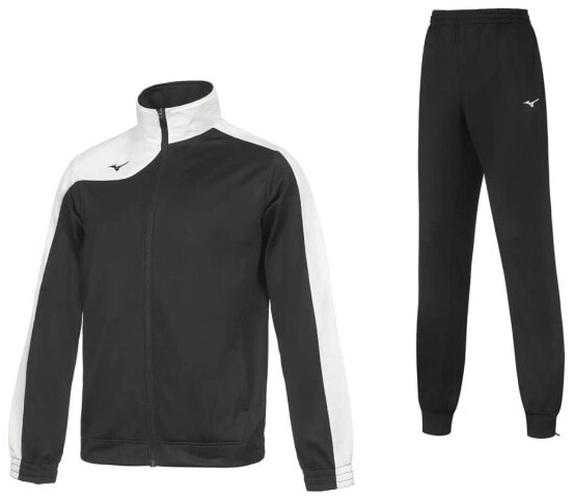 (EU) Комплект для мальчиков Kobe Knitted Mizuno Tracksuit Junior, Чёрный (128 см)