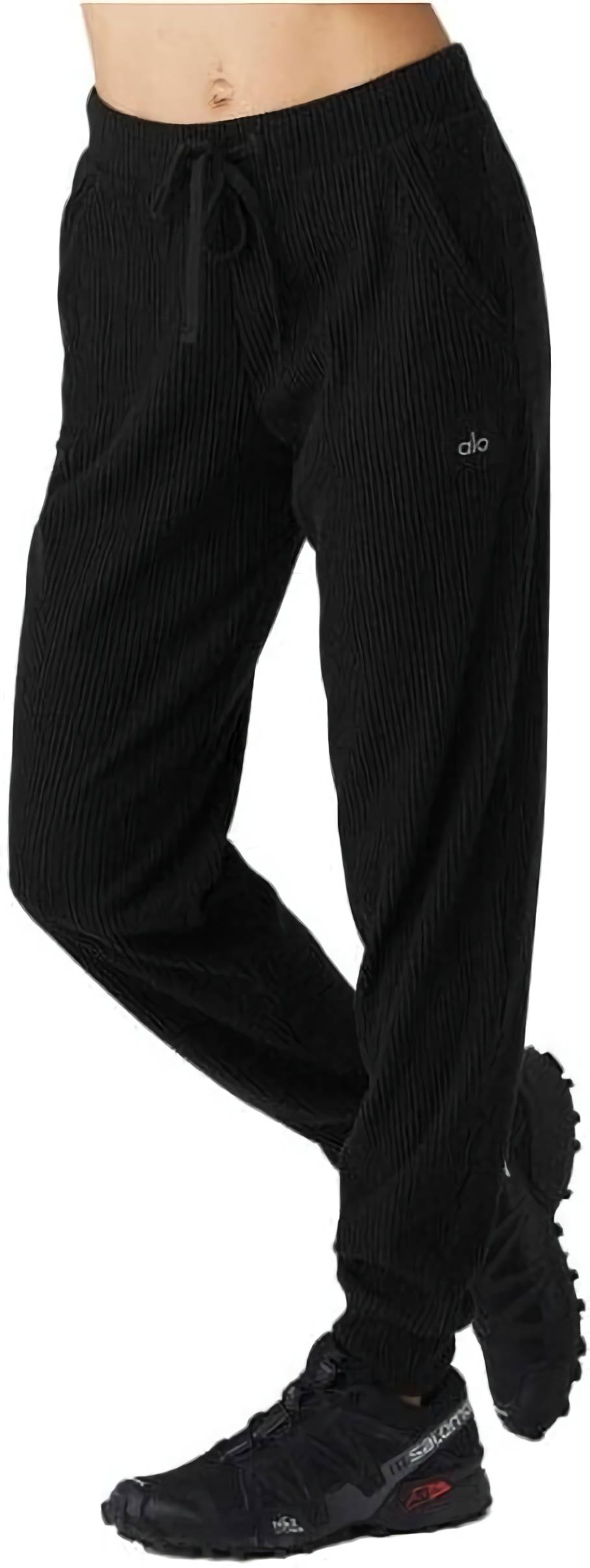 (CN) Брюки женские Alo Yoga Muse Sweatpant, Чёрные (2XS)