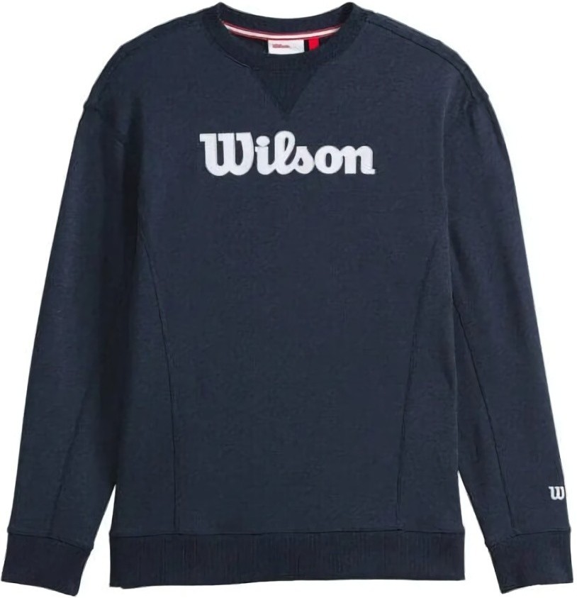 (EU) Толстовка мужская Wilson Parkside Crew, Синяя (2XL)