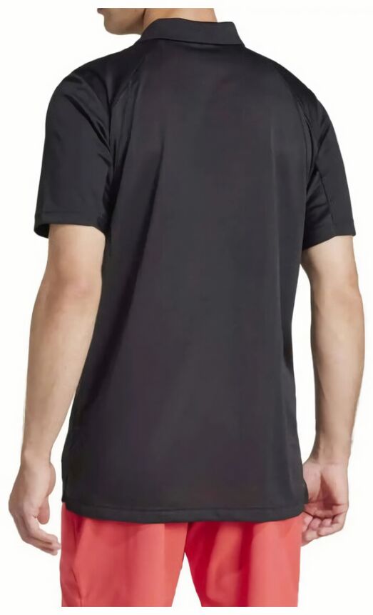 (EU) Поло мужское Adidas Club Kue69, Чёрное (M)