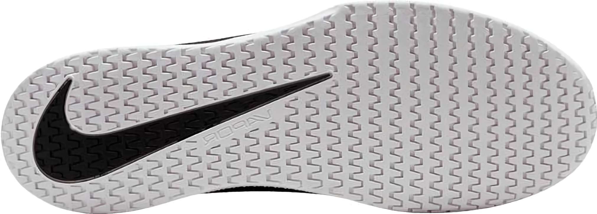 Кроссовки мужские Nike Court Vapor Lite 3 HC, Черные/Белые (р. 41)