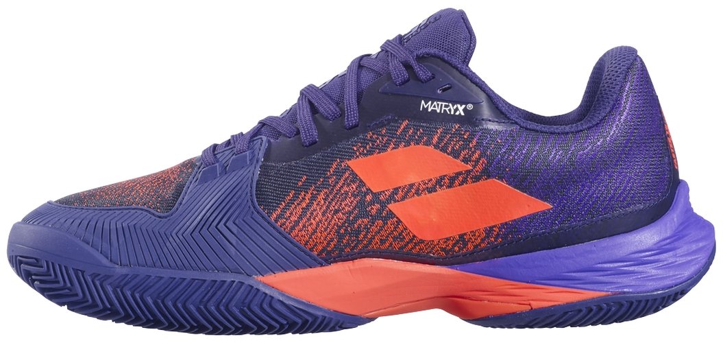 Кроссовки мужские Babolat Jet Mach 3 Clay, Тёмно-синие/Серебряные (р. 45)