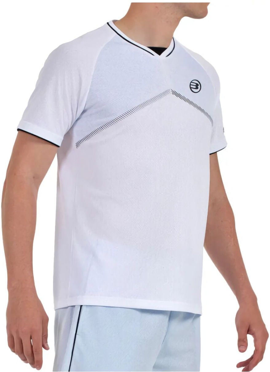 (EU) Футболка мужская Bullpadel CASAR T-SHIRT, Белая (L)