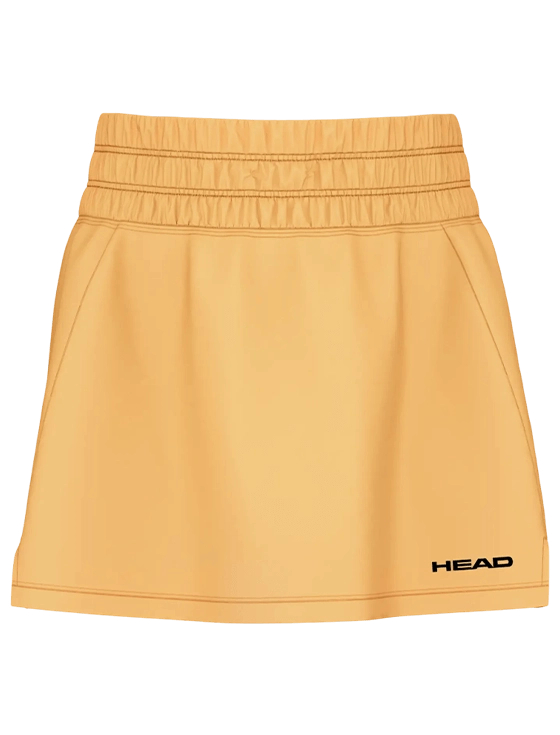 Юбка женская Head Play Skort W, Жёлтая (S)