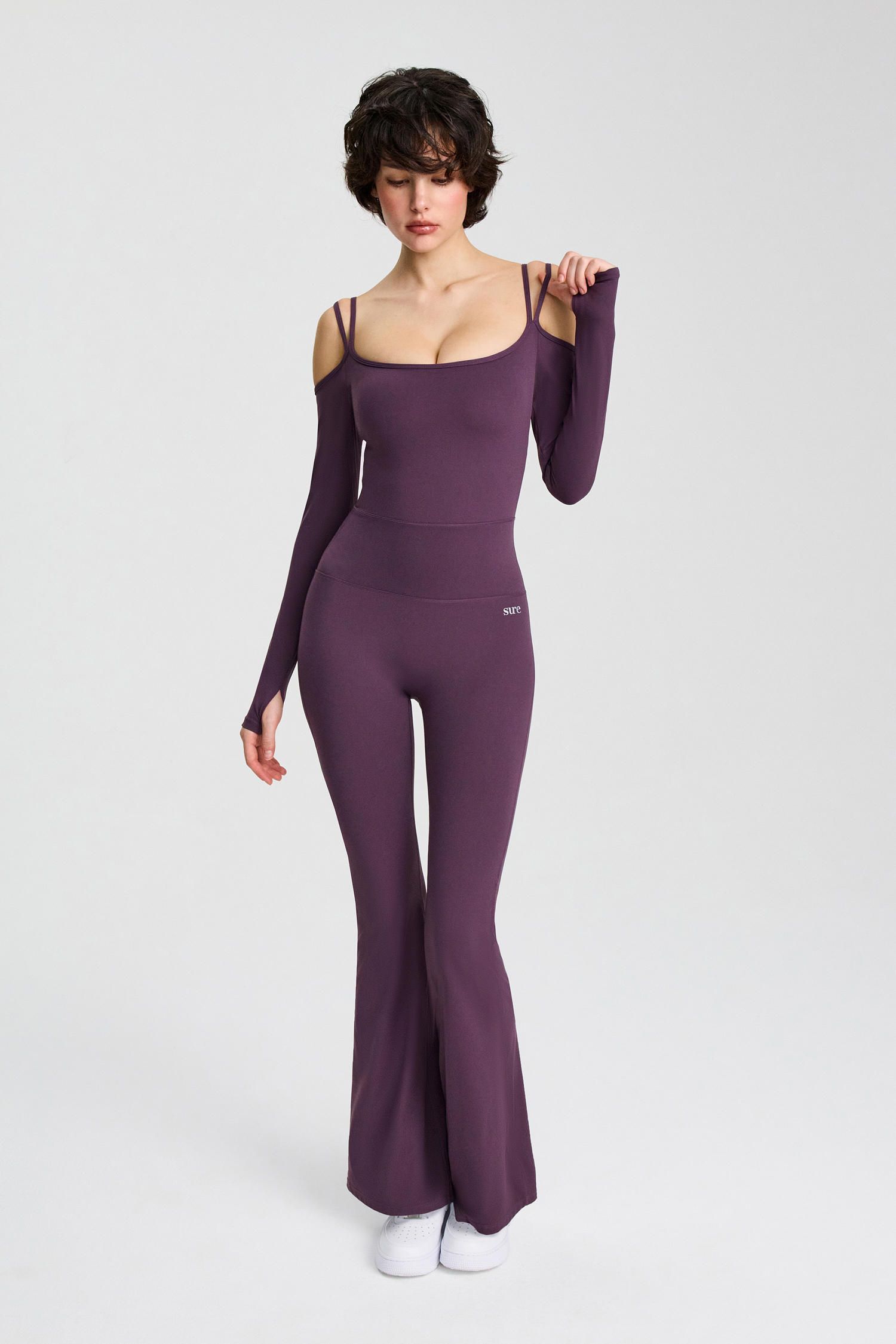 Комбинезон женский SURE 1ACBN_5010_600, Фиолетовый (S)