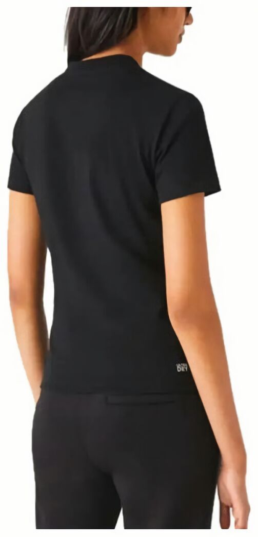 (EU) Футболка женская Lacoste Core Performance TF9246, Чёрная (L)