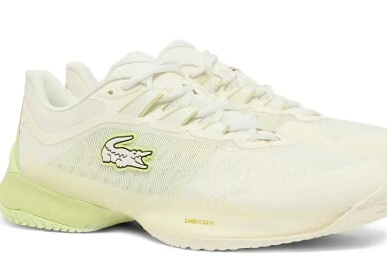 (EU) Кроссовки мужские Lacoste Ag-Lt Ultra All Court White/Lime 51Sma0008, Белые;Зелёные (р. 46)