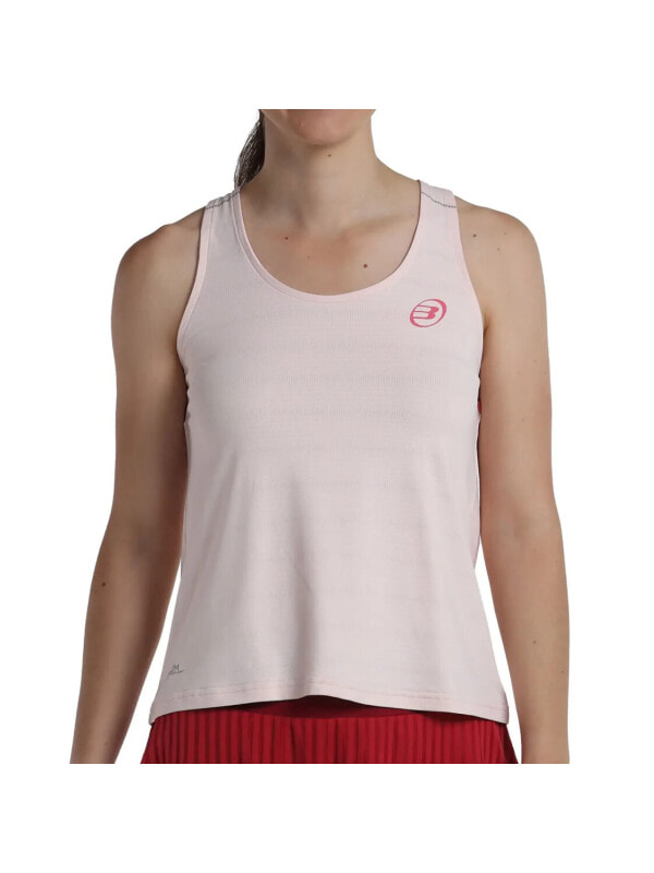 (EU) Майка женская Bullpadel Edrar с технологией Drylum, Розовая (2XL)