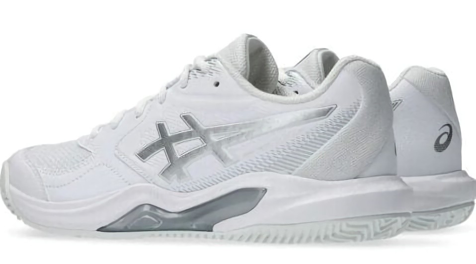 (EU) Кроссовки мужские Asics Gel-Dedicate 9 Clay Mujer, Белые (р. 41.5)