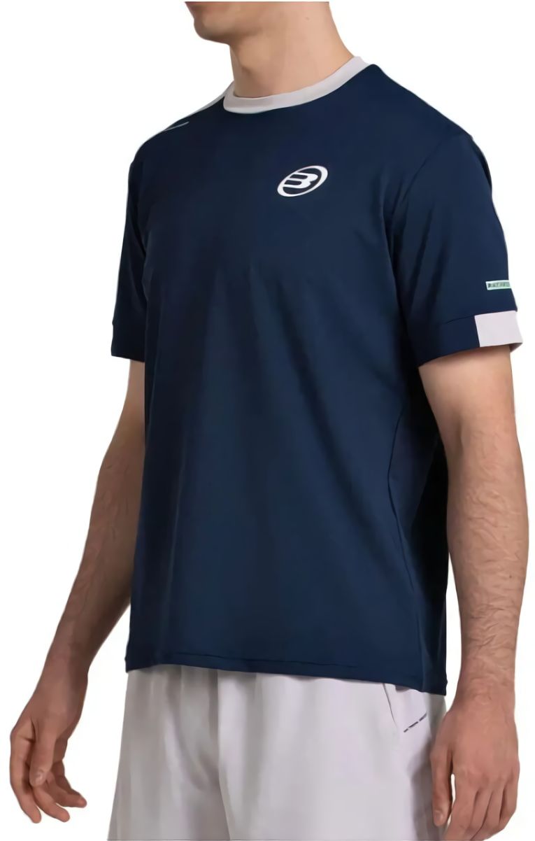 (EU) Футболка мужская Bullpadel MANANU T-SHIRT, Синяя (XL)
