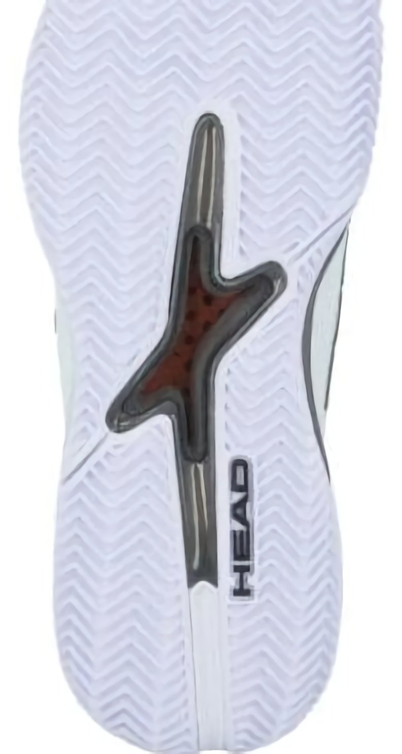 (EU) Кроссовки мужские Head Revolt Pro 5.0 Clay White 273296, Белые (р. 42.5)