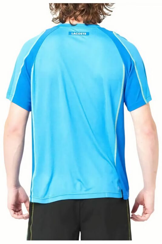 (EU) Футболка мужская Lacoste TH5198, Небесно-голубая (M)
