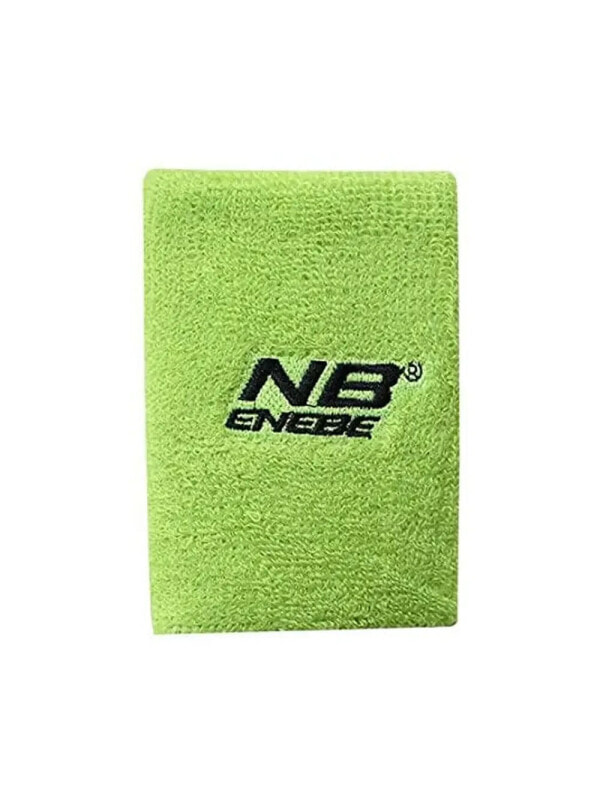 Напульсник для падел тенниса унисекс ENEBE FLUORESCENT GREEN AND BLACK