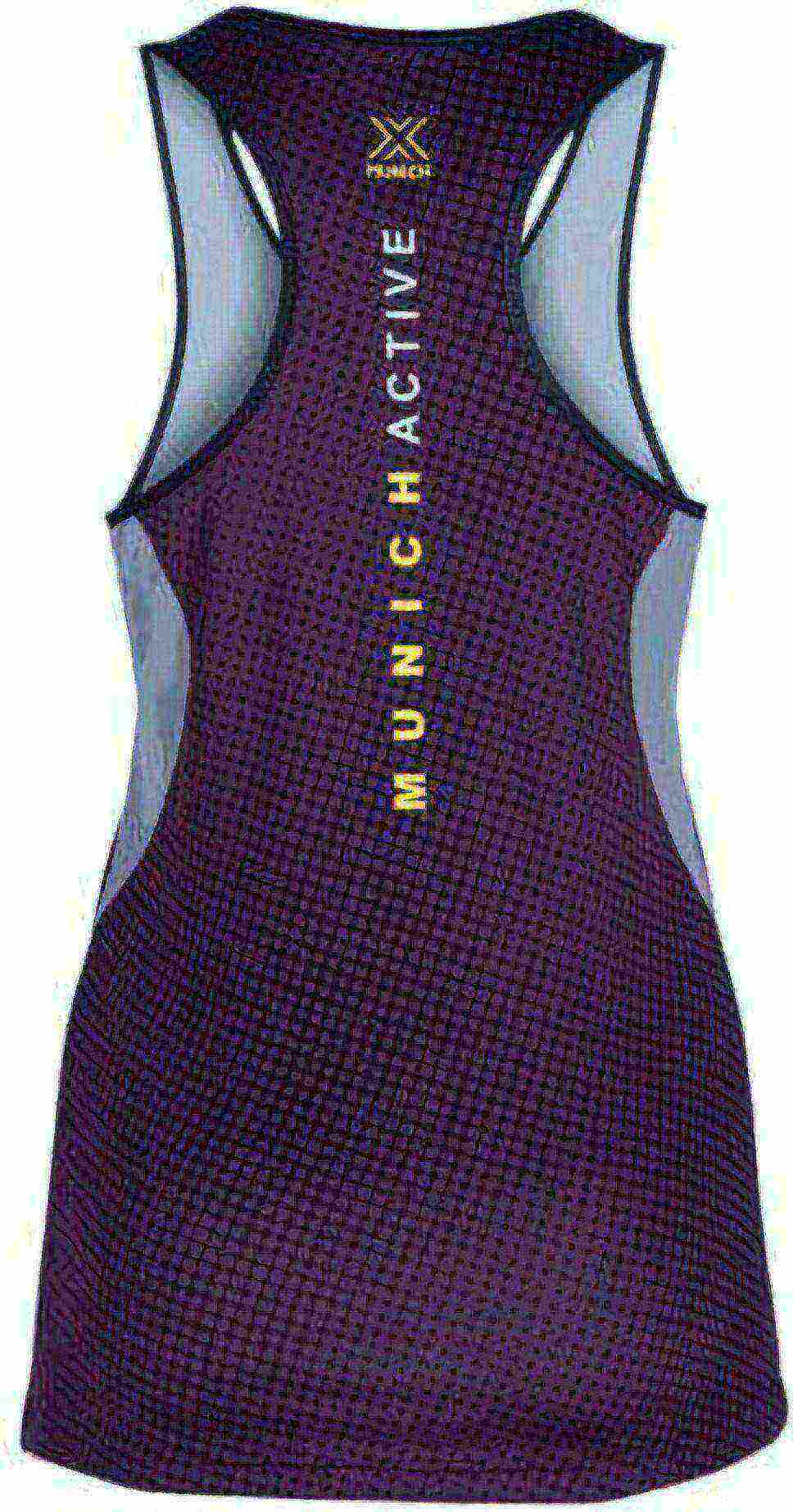 (EU) Майка женская Munich Women's Club, Чёрная (XL)