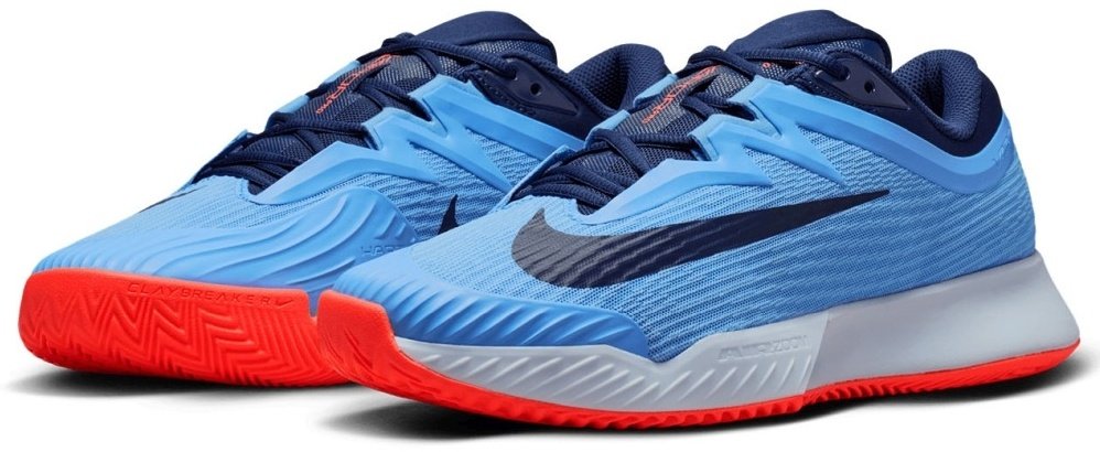Кроссовки унисекс Nike Vapor Pro 3 Clay, Голубые/Темно-синие (р. 26)