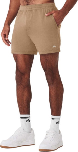(CN) Шорты Alo Yoga 7" Conquer React Performance Short, Бежевые (S)