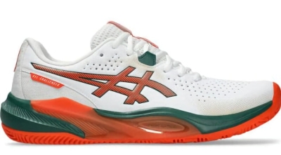 (EU) Кроссовки мужские Asics Gel-Challenger 15 Padel White/Green 1041A511, Белые (р. 46)