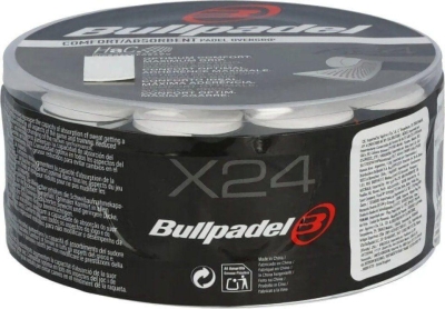 (EU) Овергрип для ракетки Bullpadel GB1605EX, Белый (24 шт)