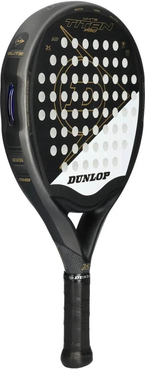 (EU) Ракетка для падел тенниса Dunlop Titan Pro White 2024